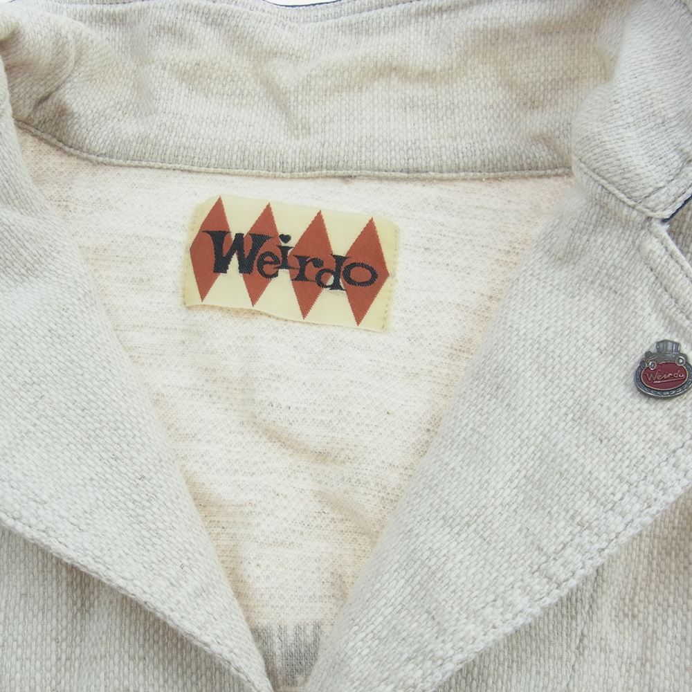 WEIRDO ウィアード 13SS WRD-13-SS-03 WRD-13-SS-04 蝙蝠 刺繍 ジャケット 蜘蛛 刺繍 ショートパンツ セットアップ【中古】