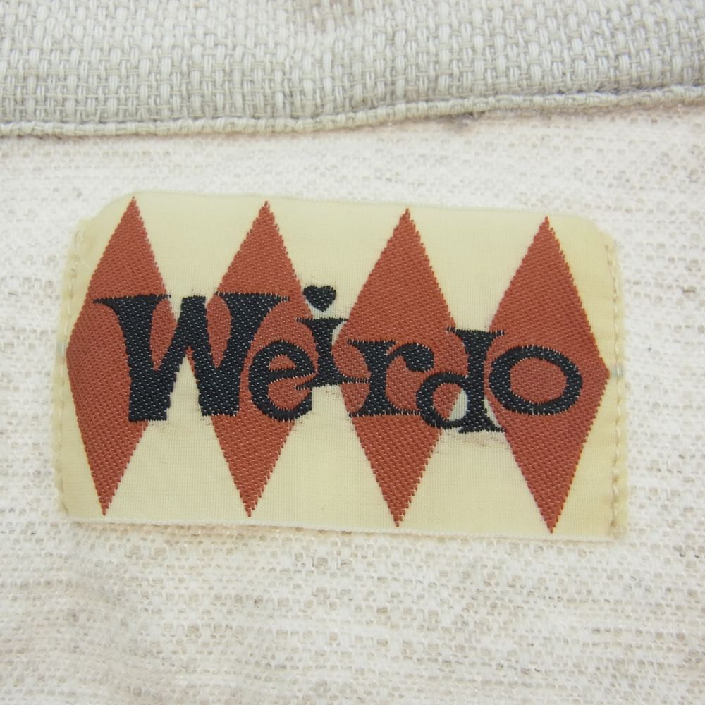WEIRDO ウィアード 13SS WRD-13-SS-03 WRD-13-SS-04 蝙蝠 刺繍 ジャケット 蜘蛛 刺繍 ショートパンツ セットアップ【中古】