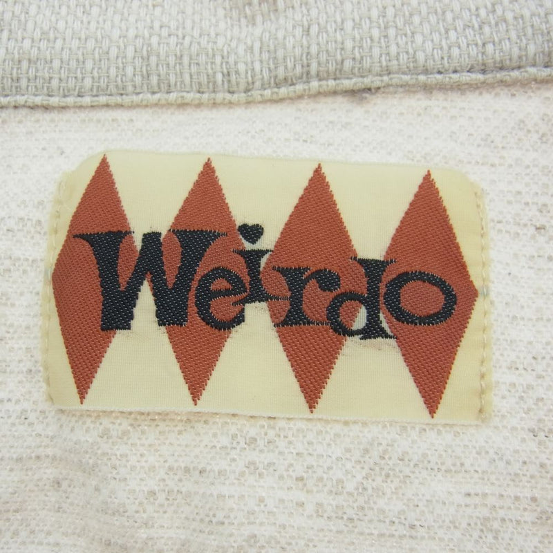 WEIRDO ウィアード 13SS WRD-13-SS-03 WRD-13-SS-04 蝙蝠 刺繍 ジャケット 蜘蛛 刺繍 ショートパンツ セットアップ【中古】
