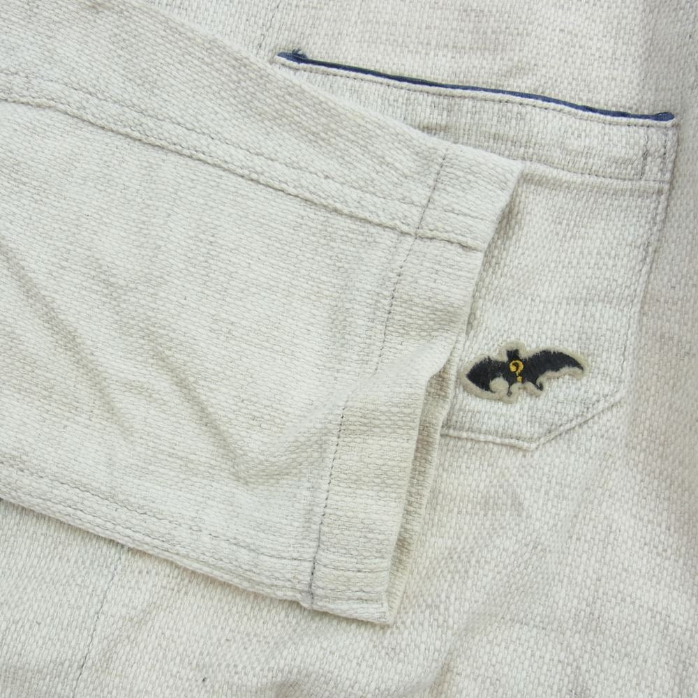 WEIRDO ウィアード 13SS WRD-13-SS-03 WRD-13-SS-04 蝙蝠 刺繍 ジャケット 蜘蛛 刺繍 ショートパンツ セットアップ【中古】