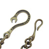 WEIRDO ウィアード Spanner Wallet Chain 真鍮 brass スパナ フック キーチェーン ウォレット チェーン ゴールド系【中古】