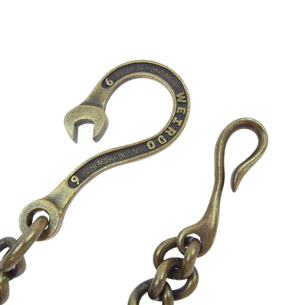 WEIRDO ウィアード Spanner Wallet Chain 真鍮 brass スパナ フック