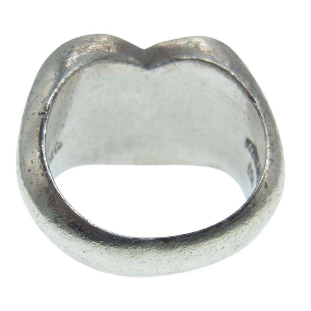 GLADHAND & Co. グラッドハンド BUTTOM RING HEART シルバー ボタン リング ハート シルバー系 ゴールド系【中古】