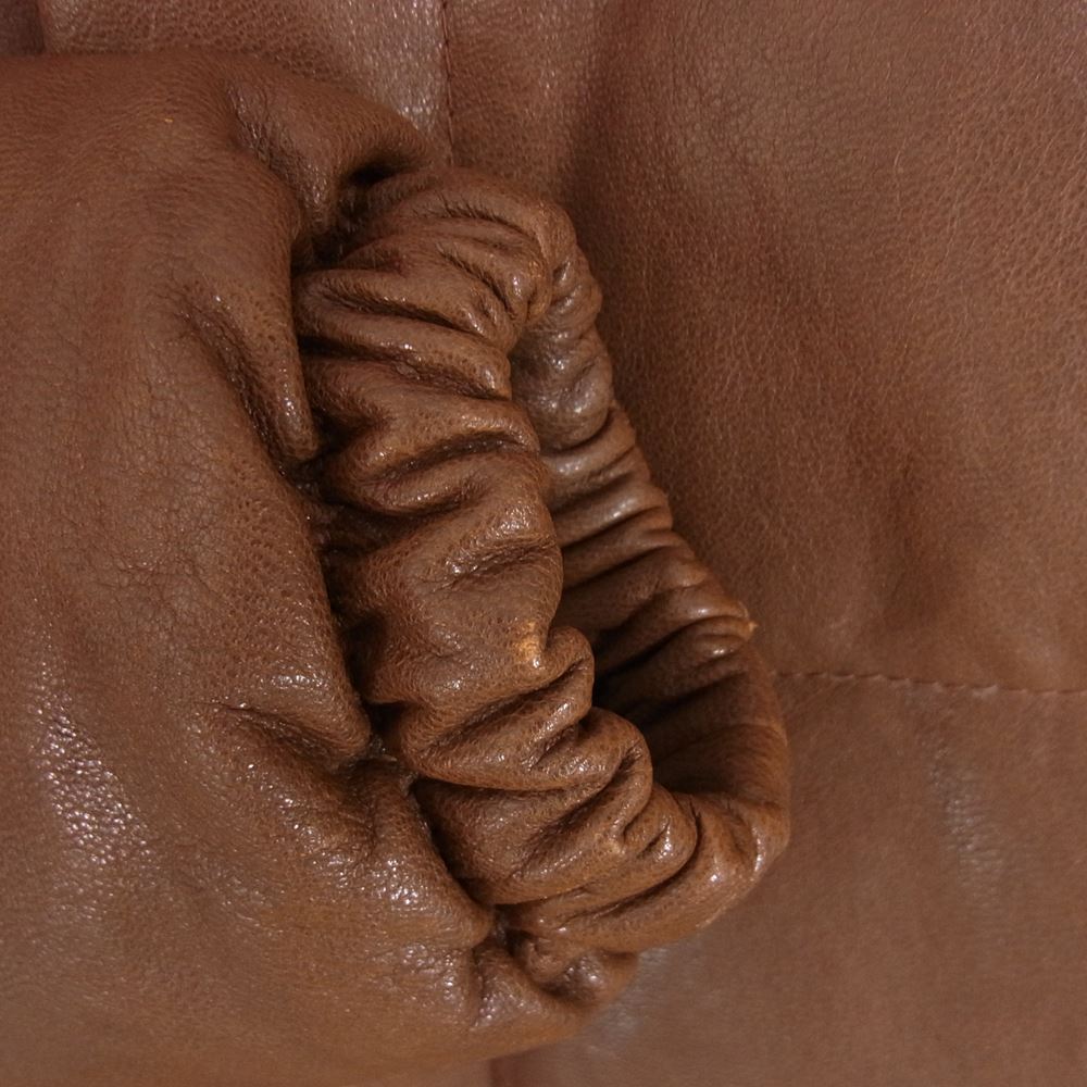 WEIRDO ウィアード 19AW WRD-19-AW-01 GOAT SKIN DOWN JACKET GROWN UP  ゴートスキン ダウン ジャケット ブラウン系 M【中古】