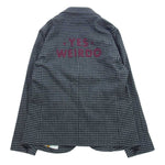 WEIRDO ウィアード 17AW WRD-17-AW-08 WRD-17-AW-09 WRD-17-AW-10 BICYCLE PLATES JACKET BICYCLE PLATES VEST BICYCLE PLATES PANTS ジャケット リバーシブルベスト サスペンダー付 パンツ 3ピースセット ブラック系 グレー系 M【中古】