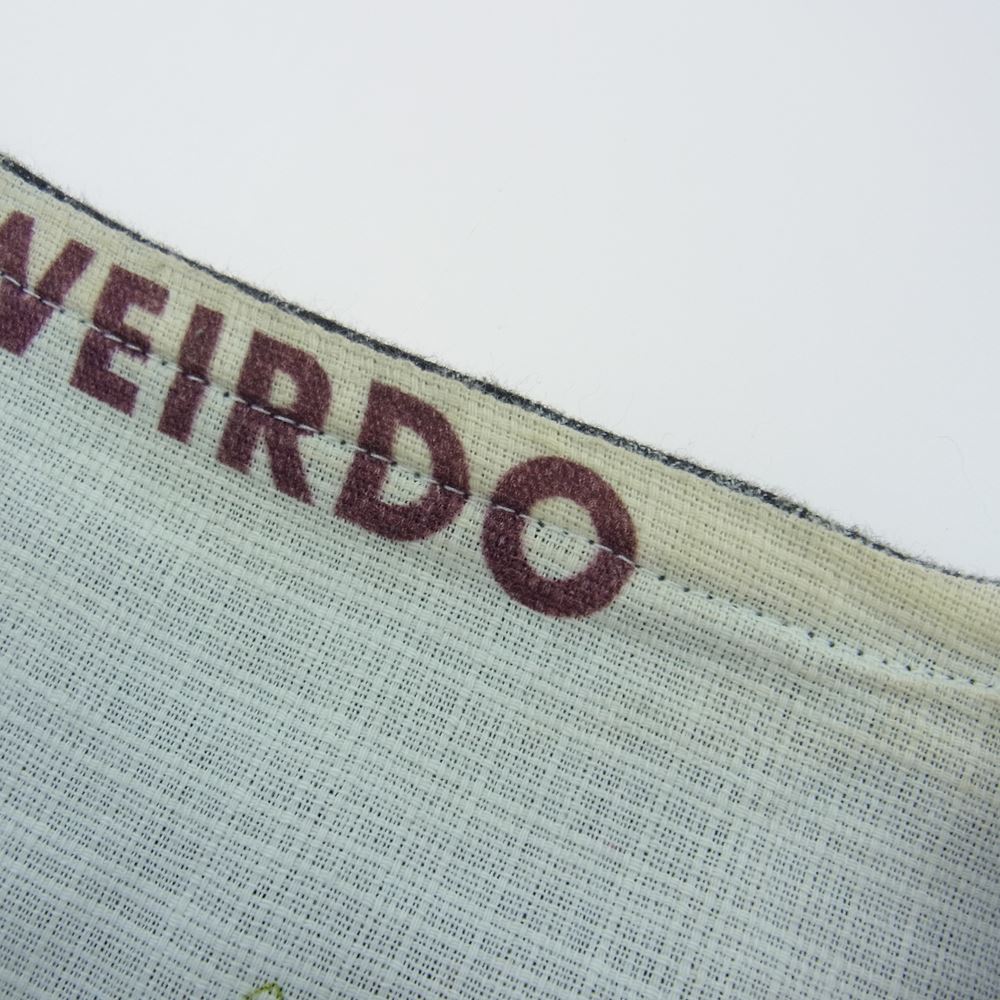 WEIRDO ウィアード 17AW WRD-17-AW-08 WRD-17-AW-09 WRD-17-AW-10 BICYCLE PLATES JACKET BICYCLE PLATES VEST BICYCLE PLATES PANTS ジャケット リバーシブルベスト サスペンダー付 パンツ 3ピースセット ブラック系 グレー系 M【中古】