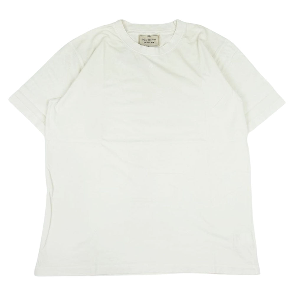 Nigel Cabourn ナイジェルケーボン 8042-21-21020 EMBROIDED ARROW TEE エンブロイデッドアロー Tシャツ IVORY  アイボリー系 XL【新古品】【未使用】【中古】