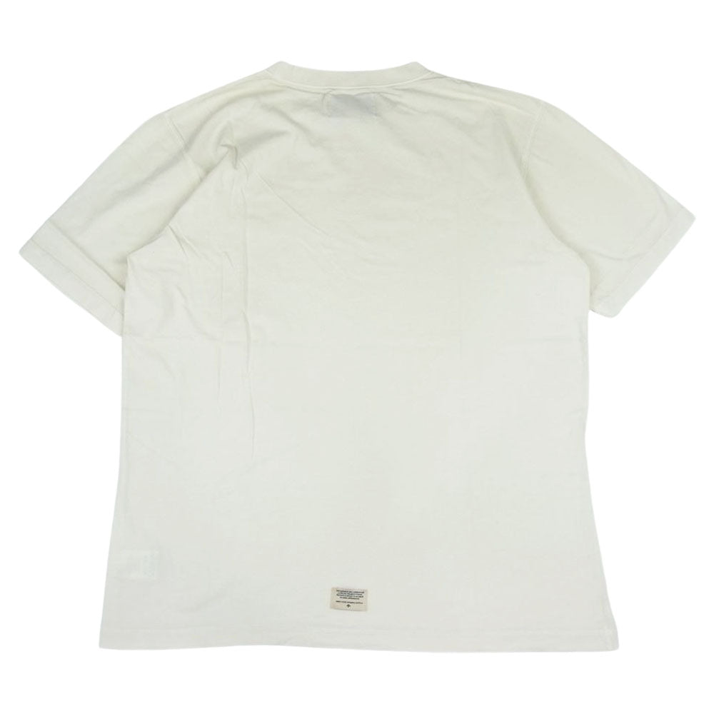Nigel Cabourn ナイジェルケーボン 8042-21-21020 EMBROIDED ARROW TEE エンブロイデッドアロー Tシャツ IVORY  アイボリー系 XL【新古品】【未使用】【中古】