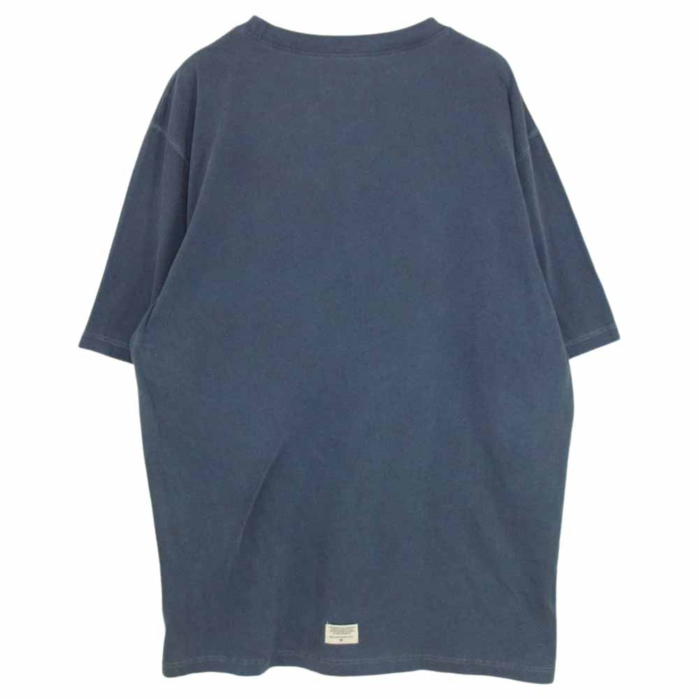 Nigel Cabourn ナイジェルケーボン 8042-21-21020 EMBROIDED ARROW TEE エンブロイデッドアロー Tシャツ NAVY グレー系 ブルーグレー XXL【新古品】【未使用】【中古】