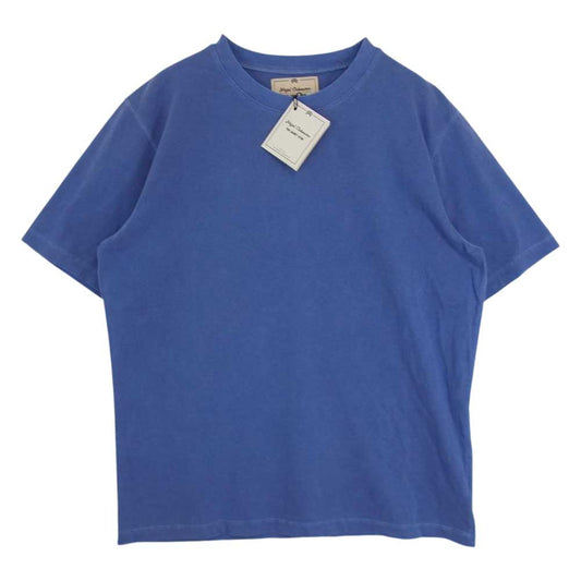 Nigel Cabourn ナイジェルケーボン 8042-21-21020 EMBROIDED ARROW TEE エンブロイデッドアロー Tシャツ ブルー系 L【新古品】【未使用】【中古】
