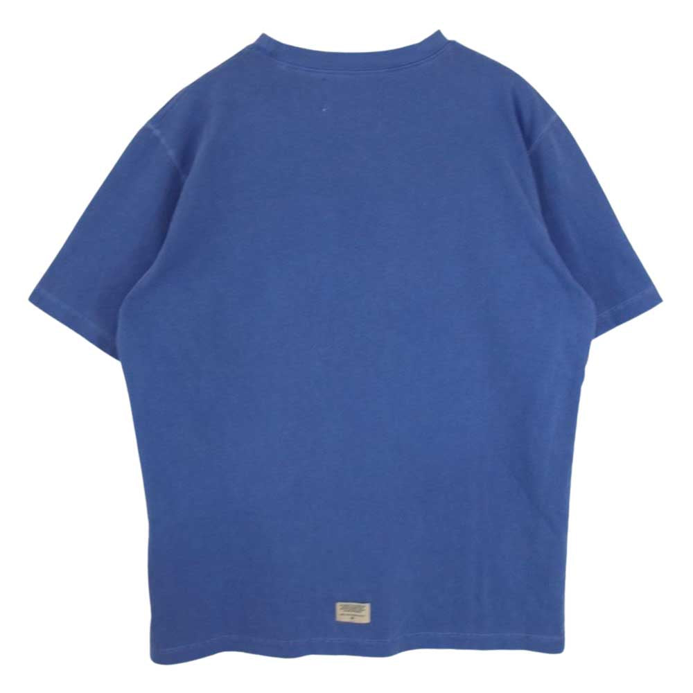 Nigel Cabourn ナイジェルケーボン 8042-21-21020 EMBROIDED ARROW TEE エンブロイデッドアロー Tシャツ ブルー系 L【新古品】【未使用】【中古】
