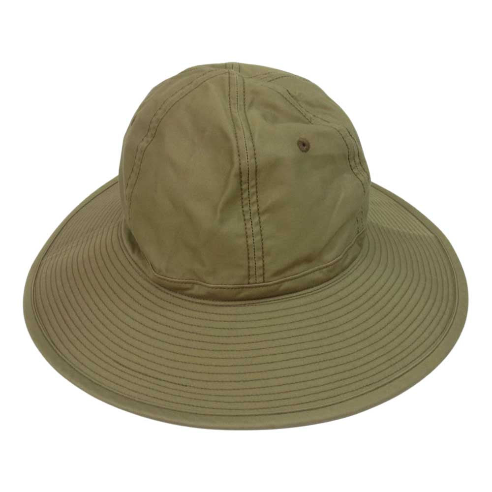 Nigel Cabourn ナイジェルケーボン 8046-00-66003 1940s US ARMY HAT LIGHT MOLESKIN ライトモールスキン ミリタリー ハット カーキ系 M【新古品】【未使用】【中古】