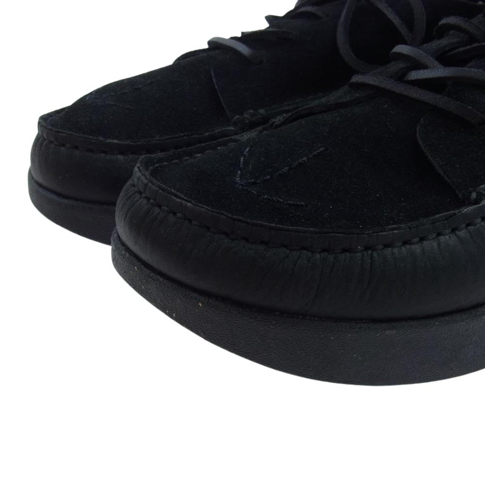 Nigel Cabourn ナイジェルケーボン 8045-12-62500  × Yogi Footwear FINN II ヨギーフットウェア スウェード レザー シューズ ブラック ブラック系 UK8【新古品】【未使用】【中古】