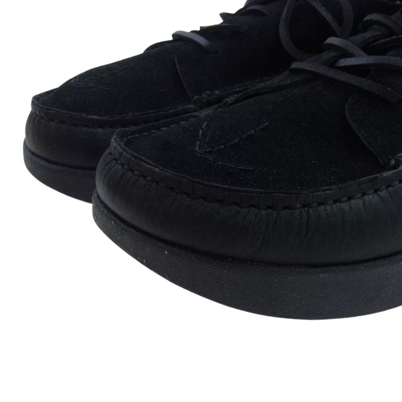Nigel Cabourn ナイジェルケーボン 8045-12-62500 × Yogi Footwear FINN II ヨギーフットウェア  スウェード レザー シューズ ブラック ブラック系 UK8【新古品】【未使用】【中古】
