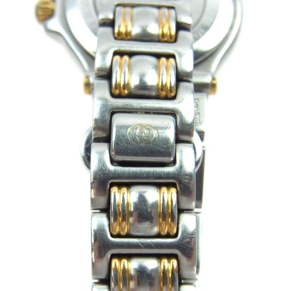 GUCCI グッチ 9040 L ステンレス クォーツ コンピ 腕時計 シルバー系 ゴールド系【中古】