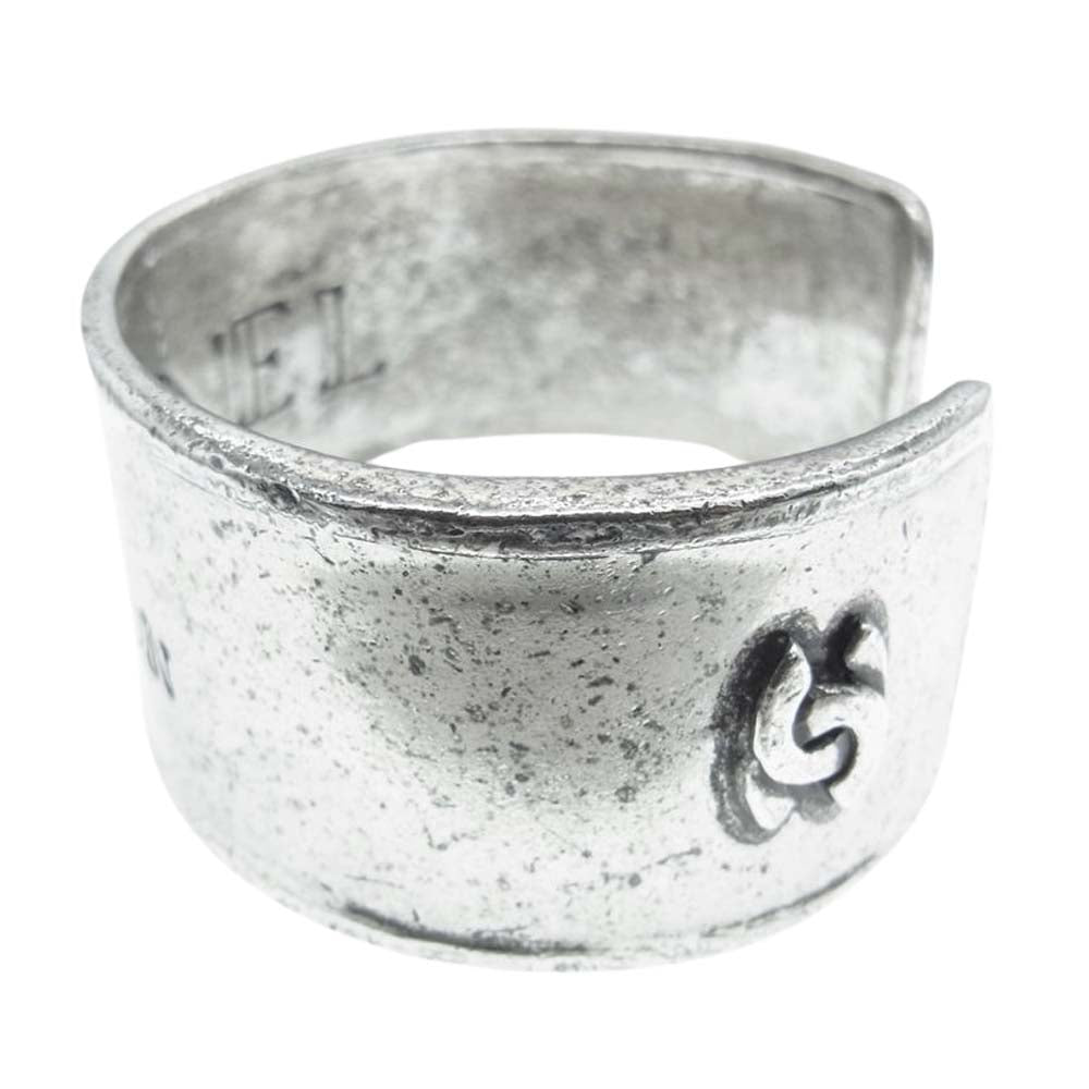 CHANEL シャネル ヴィンテージ ココマーク ロゴ バングル ブレスレット シルバー系【中古】