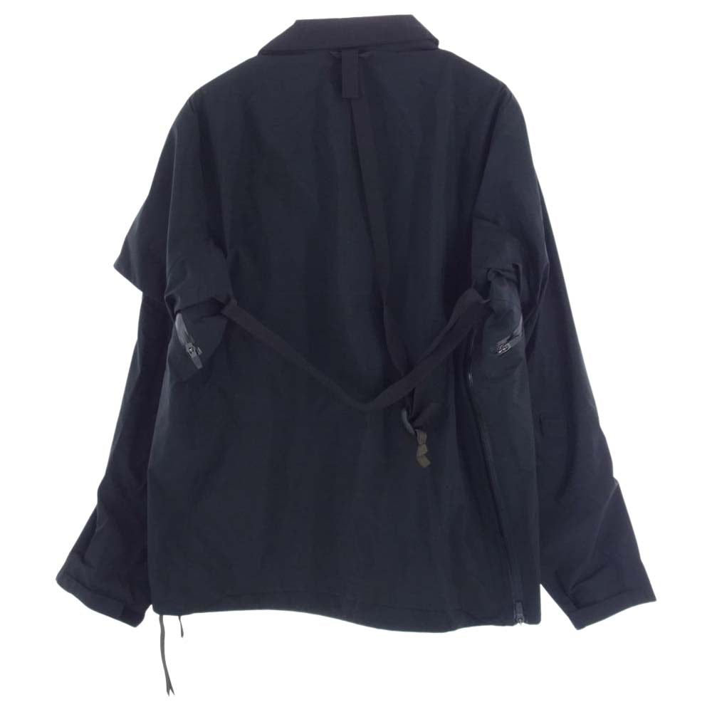 アクロニウム 国内正規品 J1A-GTPL Interops Zip Jacket ハット付属 ブラック系 M【美品】【中古】