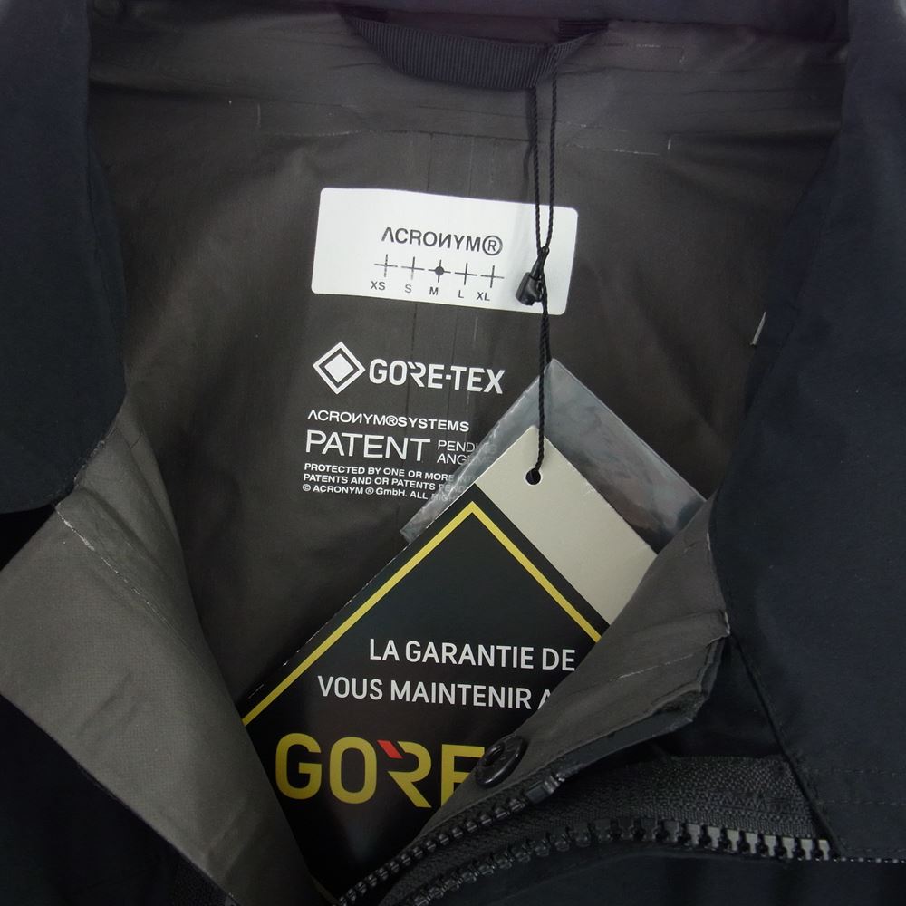 アクロニウム 国内正規品 J1A-GTPL Interops Zip Jacket ハット付属 ブラック系 M【美品】【中古】