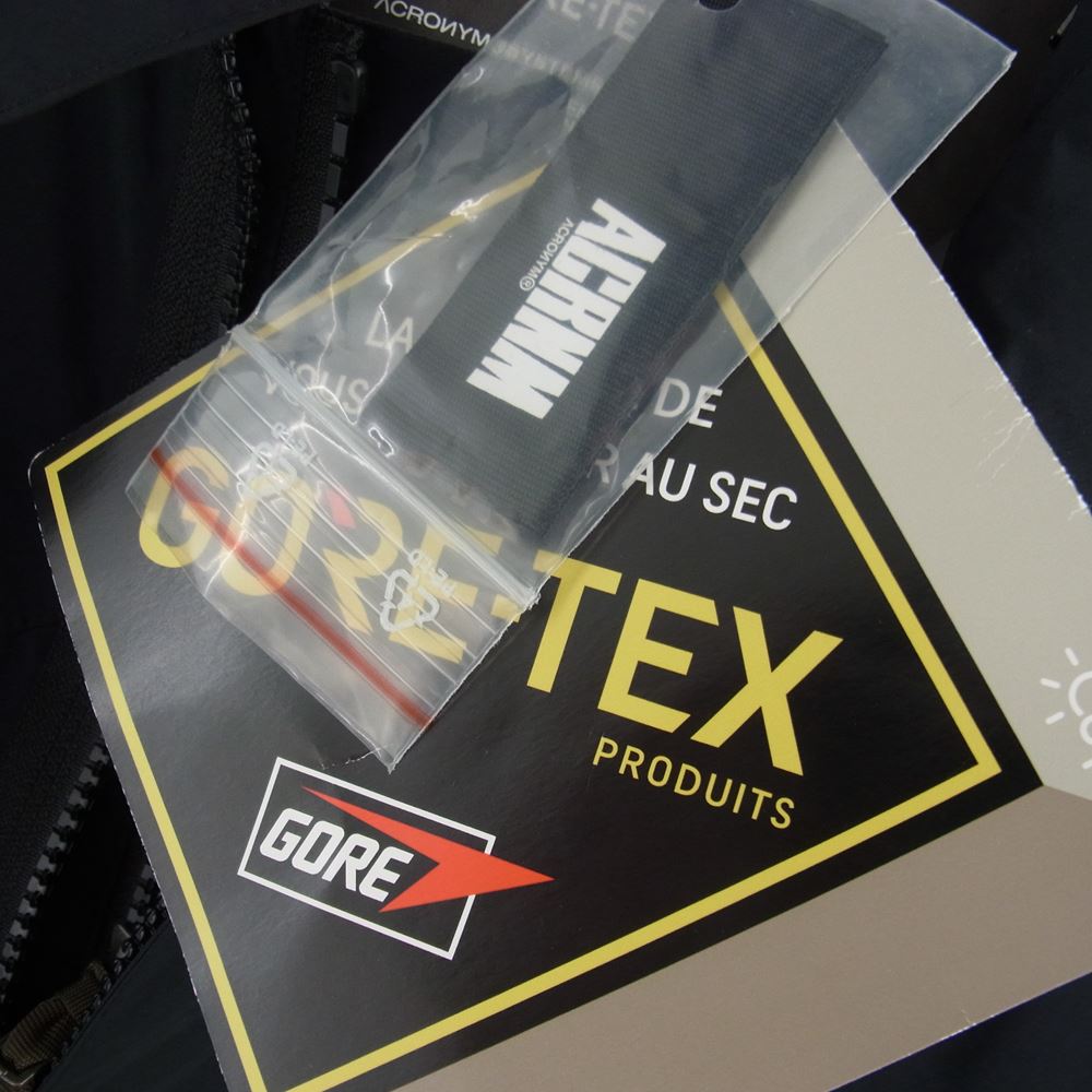アクロニウム 国内正規品 J1A-GTPL Interops Zip Jacket ハット付属 ブラック系 M【美品】【中古】