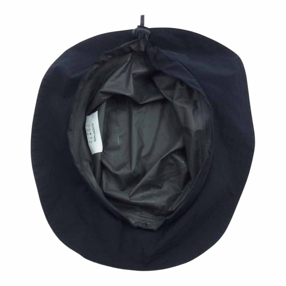 アクロニウム 国内正規品 J1A-GTPL Interops Zip Jacket ハット付属 ブラック系 M【美品】【中古】