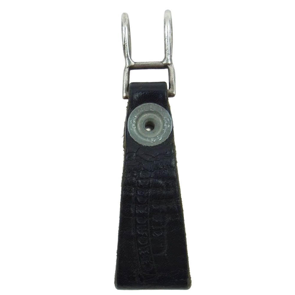 CHROME HEARTS クロムハーツ（原本無） BELTLOOP クロスボールボタン ベルトループ ブラック系【中古】