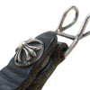 CHROME HEARTS クロムハーツ（原本無） BELTLOOP クロスボールボタン ベルトループ ブラック系【中古】