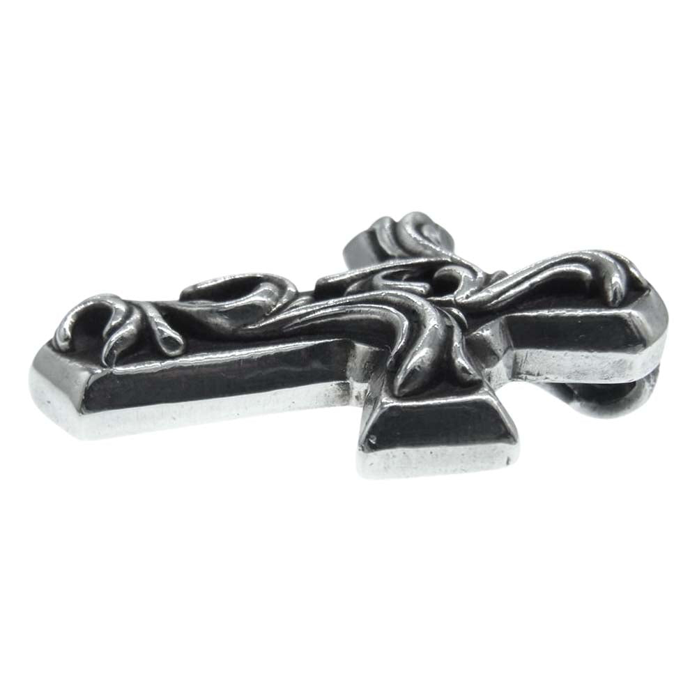 CHROME HEARTS クロムハーツ（原本無） バルカンクロス スモール シルバー系【中古】