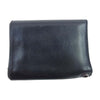 CHROME HEARTS クロムハーツ（原本無） 3FOLD 3フォールド クロスボタン レザーウォレット 3つ折り財布 ブラック系【中古】