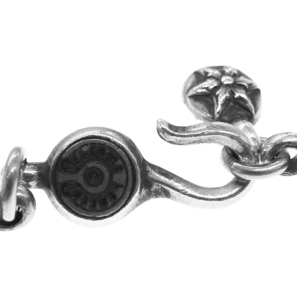 CHROME HEARTS クロムハーツ（原本無） NO1 BALL STAR #1スターボール 6ポイントスタードロップ ブレスレット シルバー系【中古】