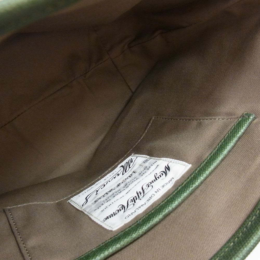 MUVEIL ミュベール トートバッグ フェイクパール Muguet Fifth Avenue  カーキ系【中古】