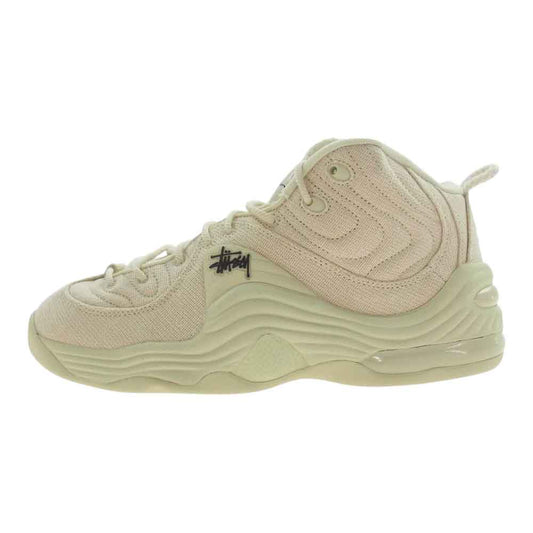 NIKE ナイキ DQ5674-200 Stussy Air Penny 2 Fossil ステューシー エアペニー2 フォッシル スニーカー ベージュ系 28.5cm【新古品】【未使用】【中古】