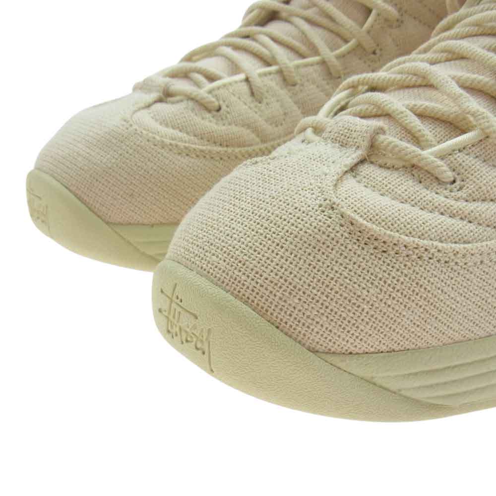NIKE ナイキ DQ5674-200 Stussy Air Penny 2 Fossil ステューシー エアペニー2 フォッシル スニーカー ベージュ系 28.5cm【新古品】【未使用】【中古】