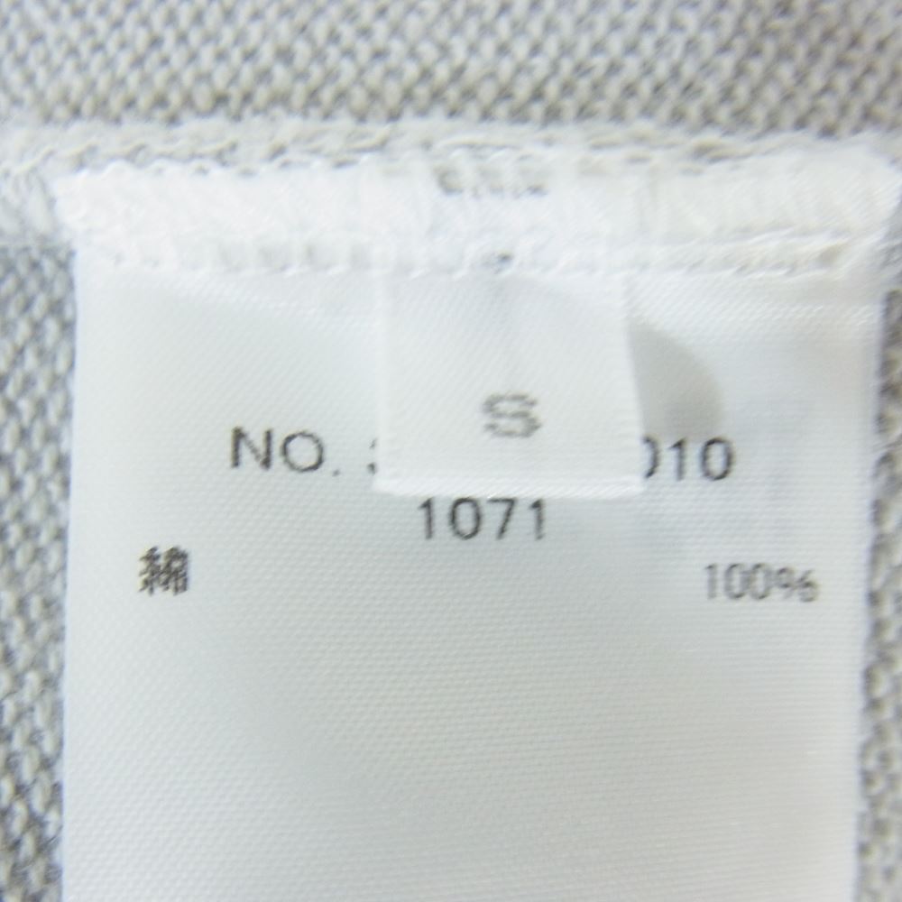 Ron Herman ロンハーマン French Terry Cut Off Tee フレンチ テリー カットオフ 半袖 Tシャツ グレー系 S【中古】