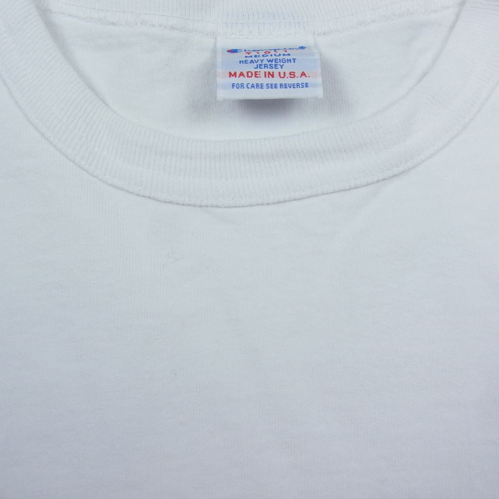 Ron Herman ロンハーマン USA製 RHC チャンピオン CALIFORNIA DREAMING 別注 半袖 Tシャツ ホワイト系 M【中古】
