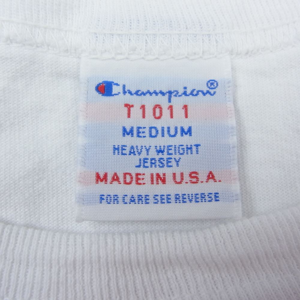 Ron Herman ロンハーマン USA製 RHC チャンピオン CALIFORNIA DREAMING 別注 半袖 Tシャツ ホワイト系 M【中古】