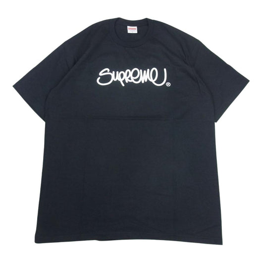 Supreme シュプリーム  22SS  Washed Handstyle S/S TEE ハンドスティル 半袖 Tシャツ ブラック系 M【新古品】【未使用】【中古】