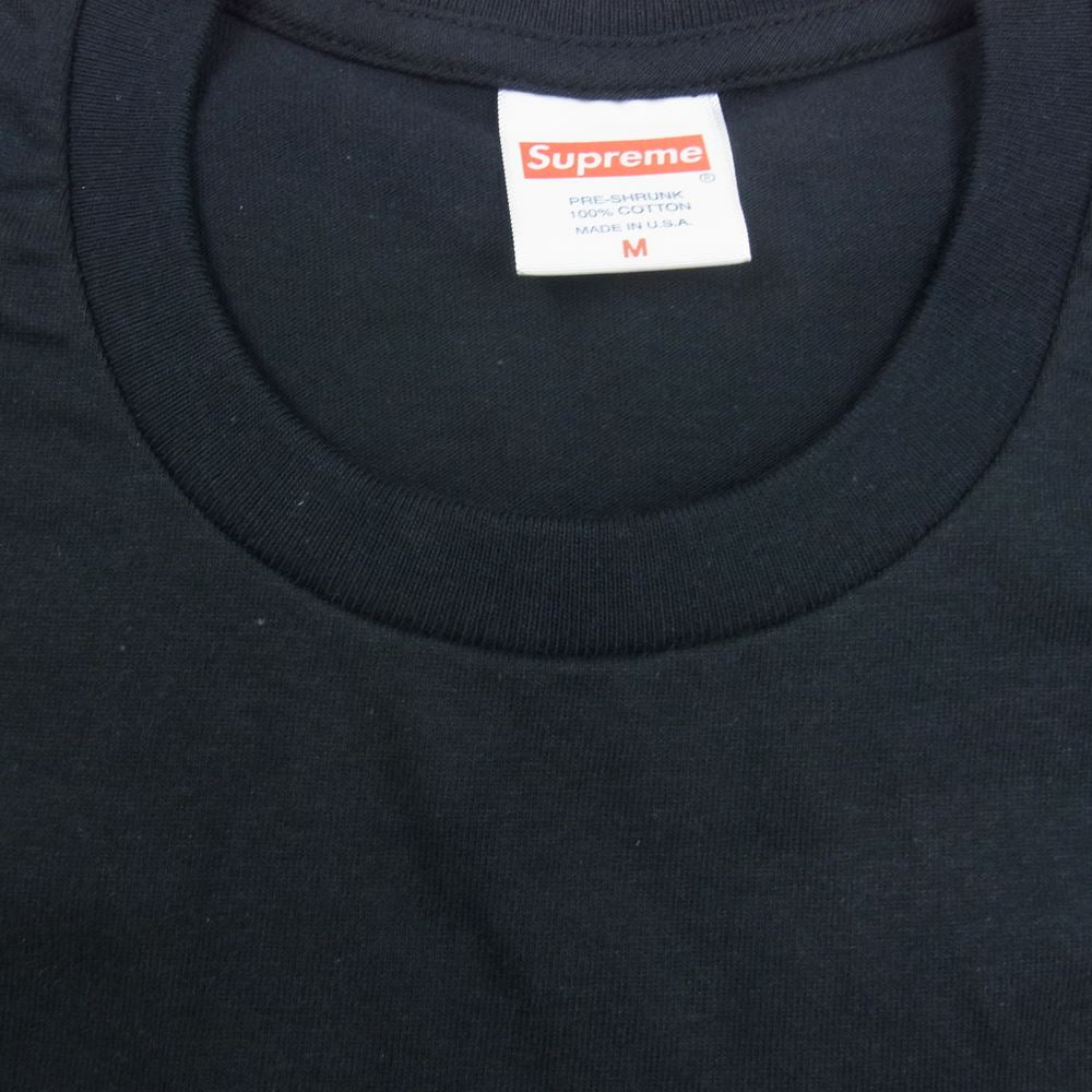 Supreme シュプリーム  22SS  Washed Handstyle S/S TEE ハンドスティル 半袖 Tシャツ ブラック系 M【新古品】【未使用】【中古】