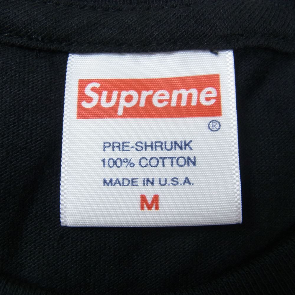 Supreme シュプリーム 21AW Shrek  S/S TEE シュレック 半袖 Tシャツ ブラック系 M【新古品】【未使用】【中古】