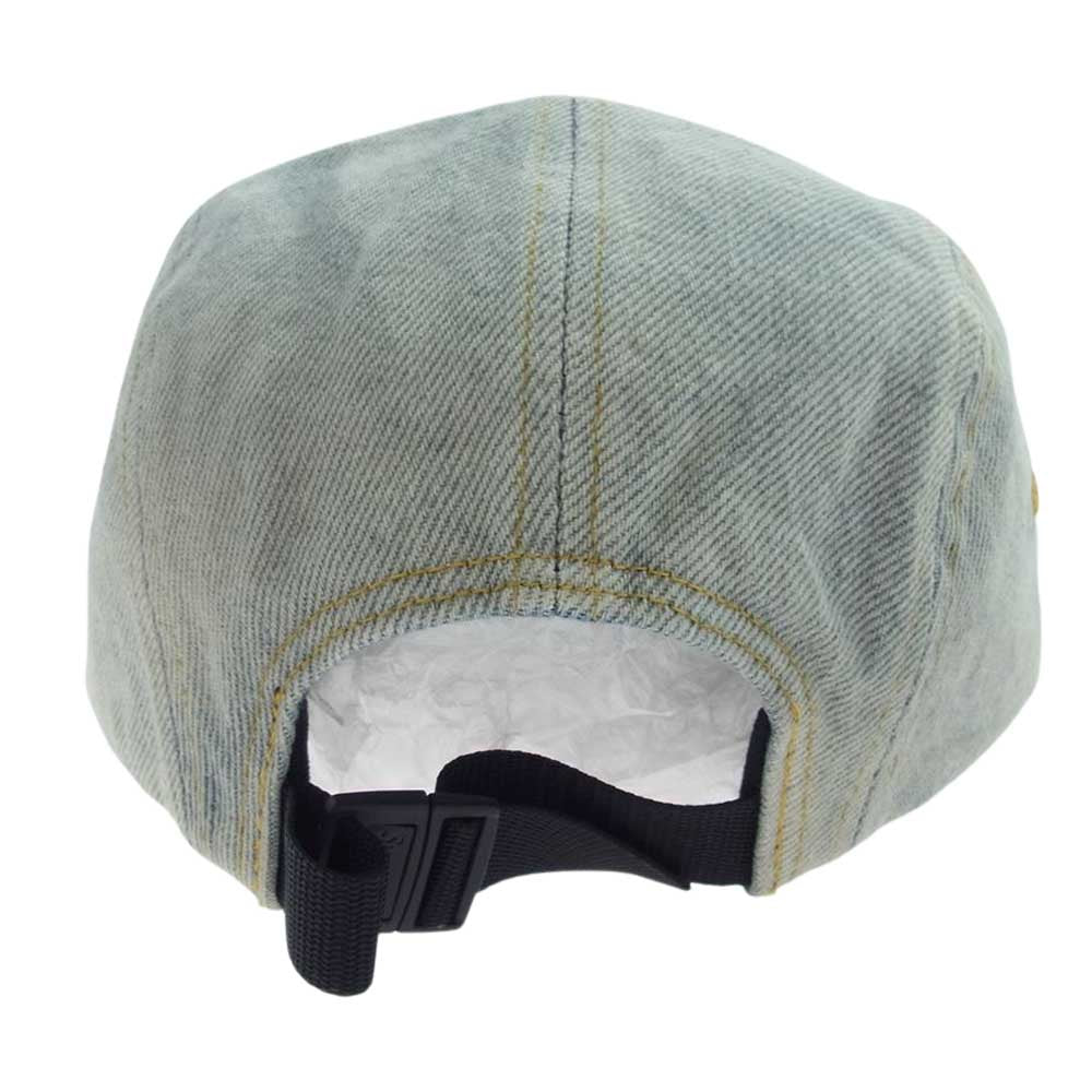 Supreme シュプリーム 23SS  Denim Camp Cap DIRTY INDIGO ダーティー インディゴ ボックスロゴ デニム キャンプキャップ インディゴブルー系【新古品】【未使用】【中古】