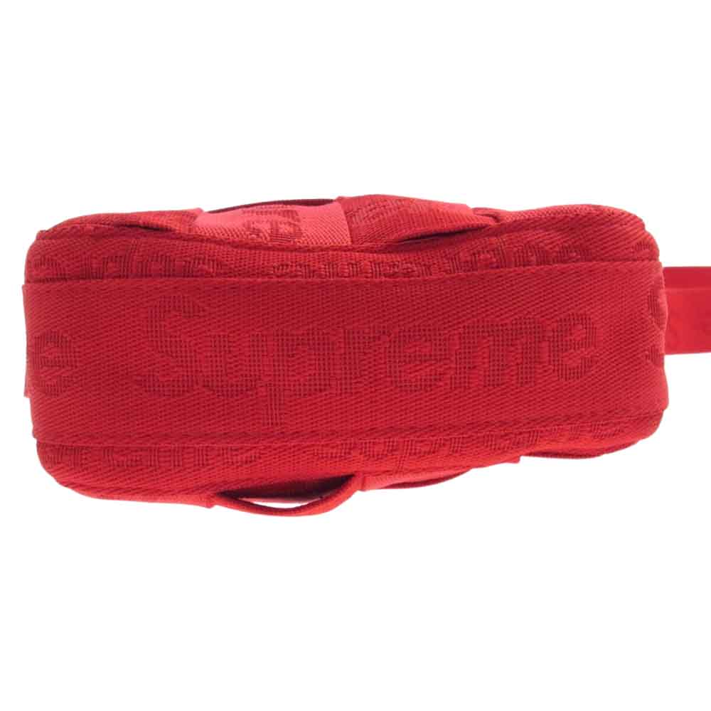 Supreme シュプリーム 23SS  Woven Shoulder Bag ウーブンショルダーバッグ 編み込み バッグ レッド系【新古品】【未使用】【中古】