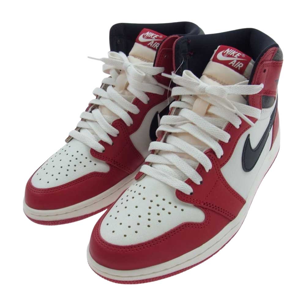NIKE AIR JORDAN ナイキ ジョーダン DZ5485-612  1 RETRO HIGH OG CHICAGO LOST & FOUND レトロハイ シカゴ ロストアンドファウンド ハイカット スニーカー レッド系 27cm【新古品】【未使用】【中古】