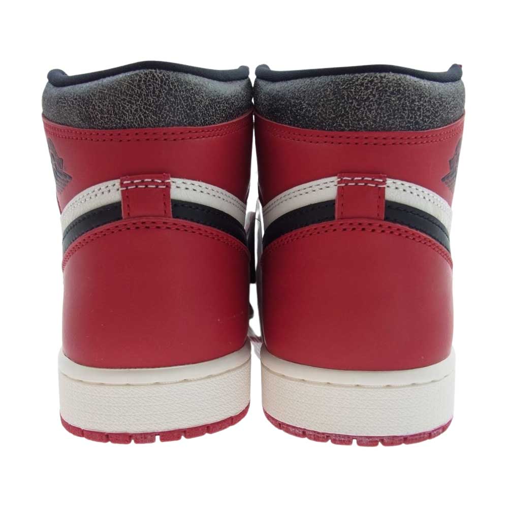 NIKE AIR JORDAN ナイキ ジョーダン DZ5485-612  1 RETRO HIGH OG CHICAGO LOST & FOUND レトロハイ シカゴ ロストアンドファウンド ハイカット スニーカー レッド系 27cm【新古品】【未使用】【中古】