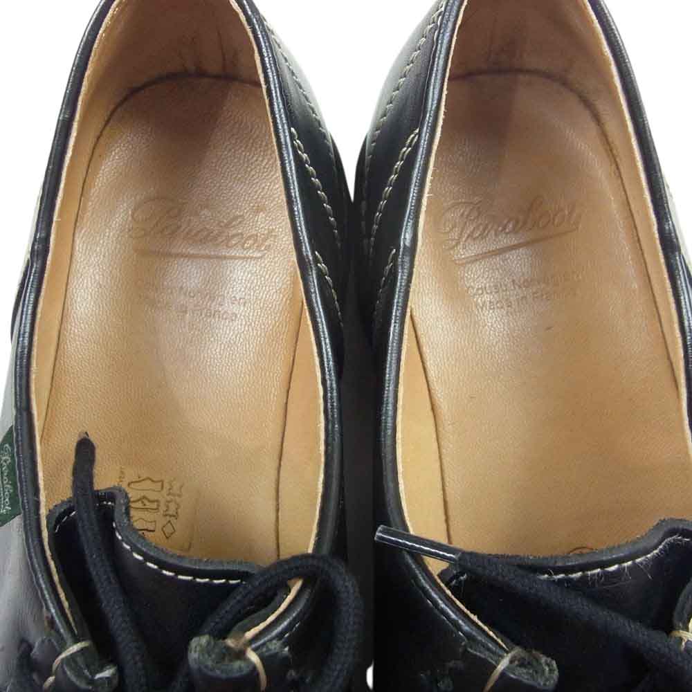 Paraboot パラブーツ 85638 MORZINE モジーン チロリアンシューズ ブラック系【美品】【中古】