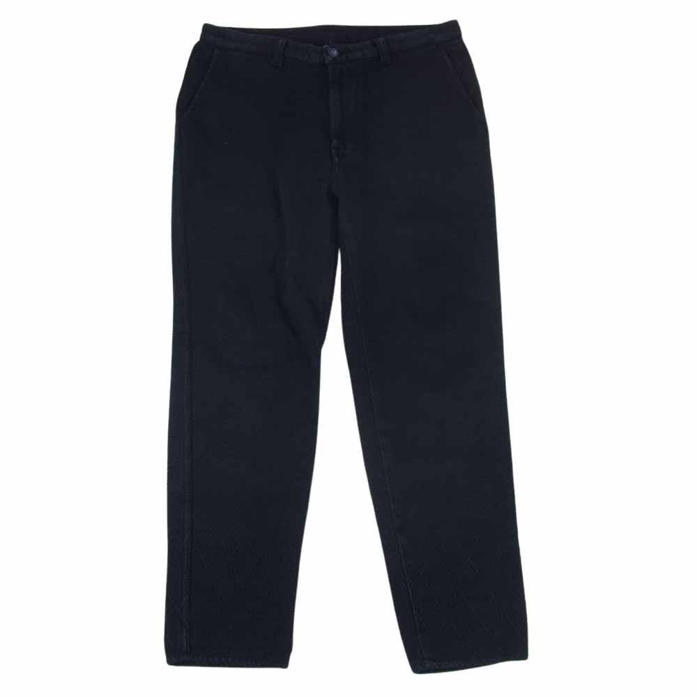 PORTER CLASSIC ポータークラシック 21AW PC-001-1425 PC KENDO CROPPED SLIM PANTS D.NAVY ケンドー クロップド スリム パンツ 剣道 ネイビー系 L【中古】