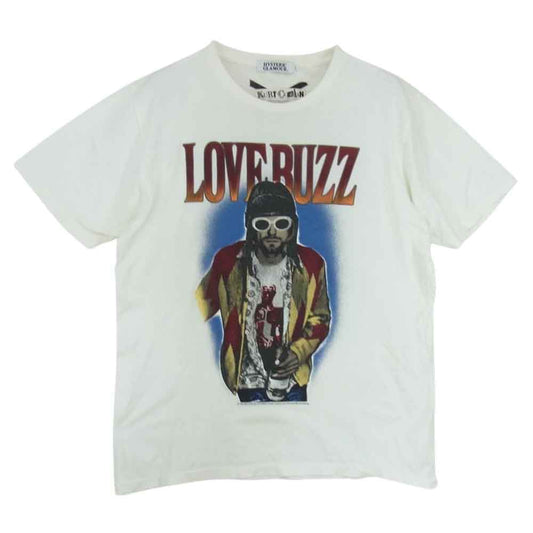 HYSTERIC GLAMOUR ヒステリックグラマー 4CT-5201 カートコバーン 半袖 Tシャツ  ホワイト系 L【中古】
