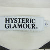 HYSTERIC GLAMOUR ヒステリックグラマー 4CT-5201 カートコバーン 半袖 Tシャツ  ホワイト系 L【中古】