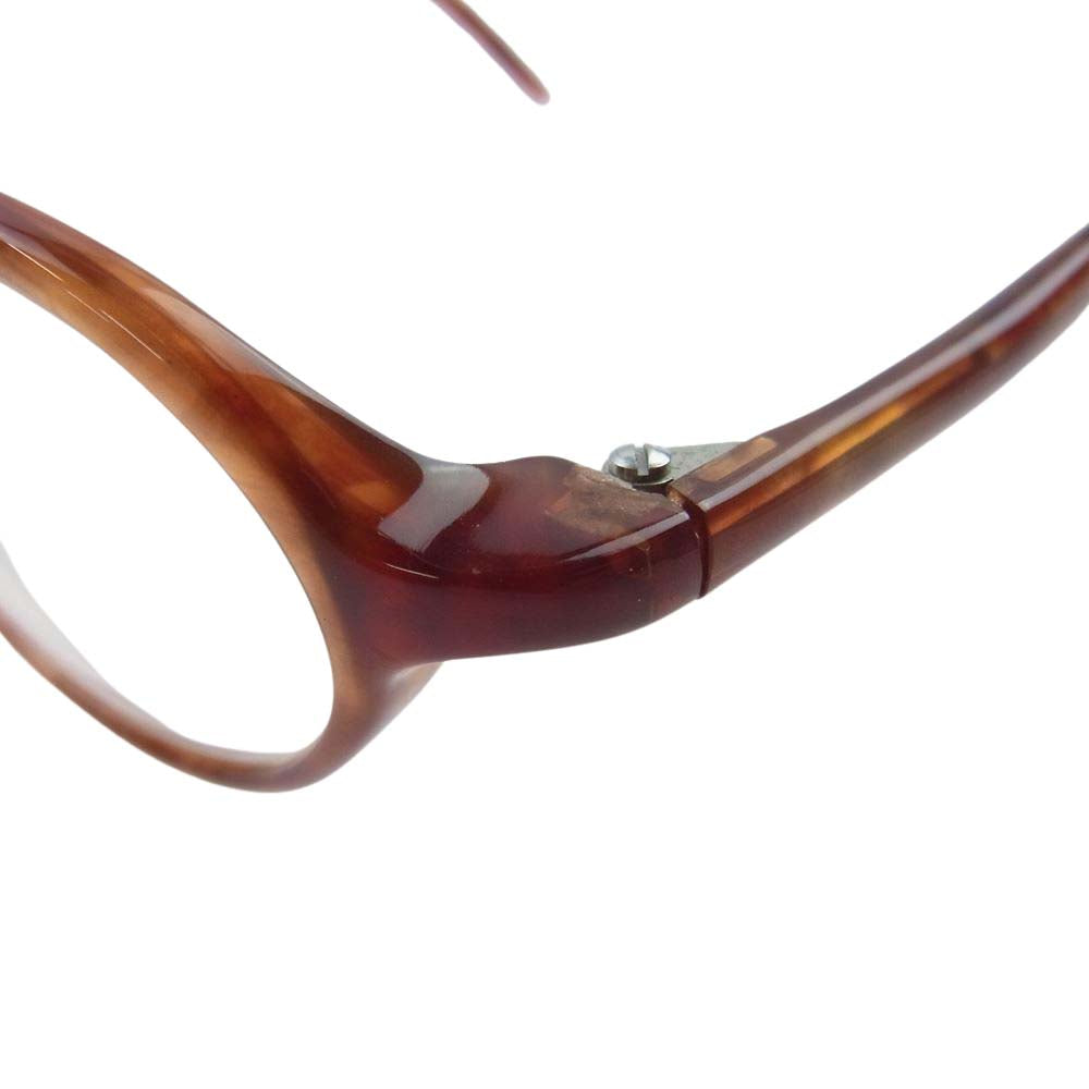 白山眼鏡 ナミハナ オーバルタイプ 眼鏡 アイウェア ブラウン系【中古】