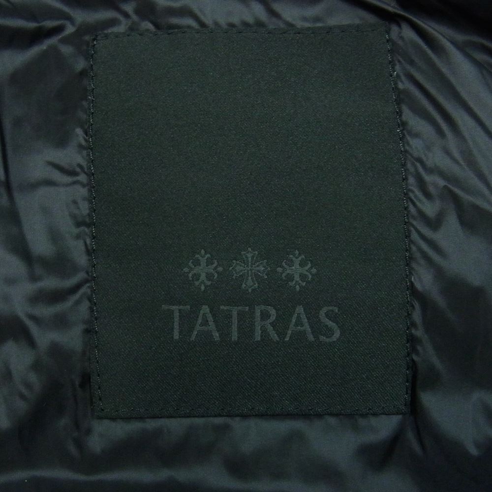 TATRAS タトラス MTA2TM4568 TOMORROWLAND トゥモローランド 別注 DOWN JACKET ダウン ジャケット BORBORE WOOL ボルボレウール ブラック系【中古】