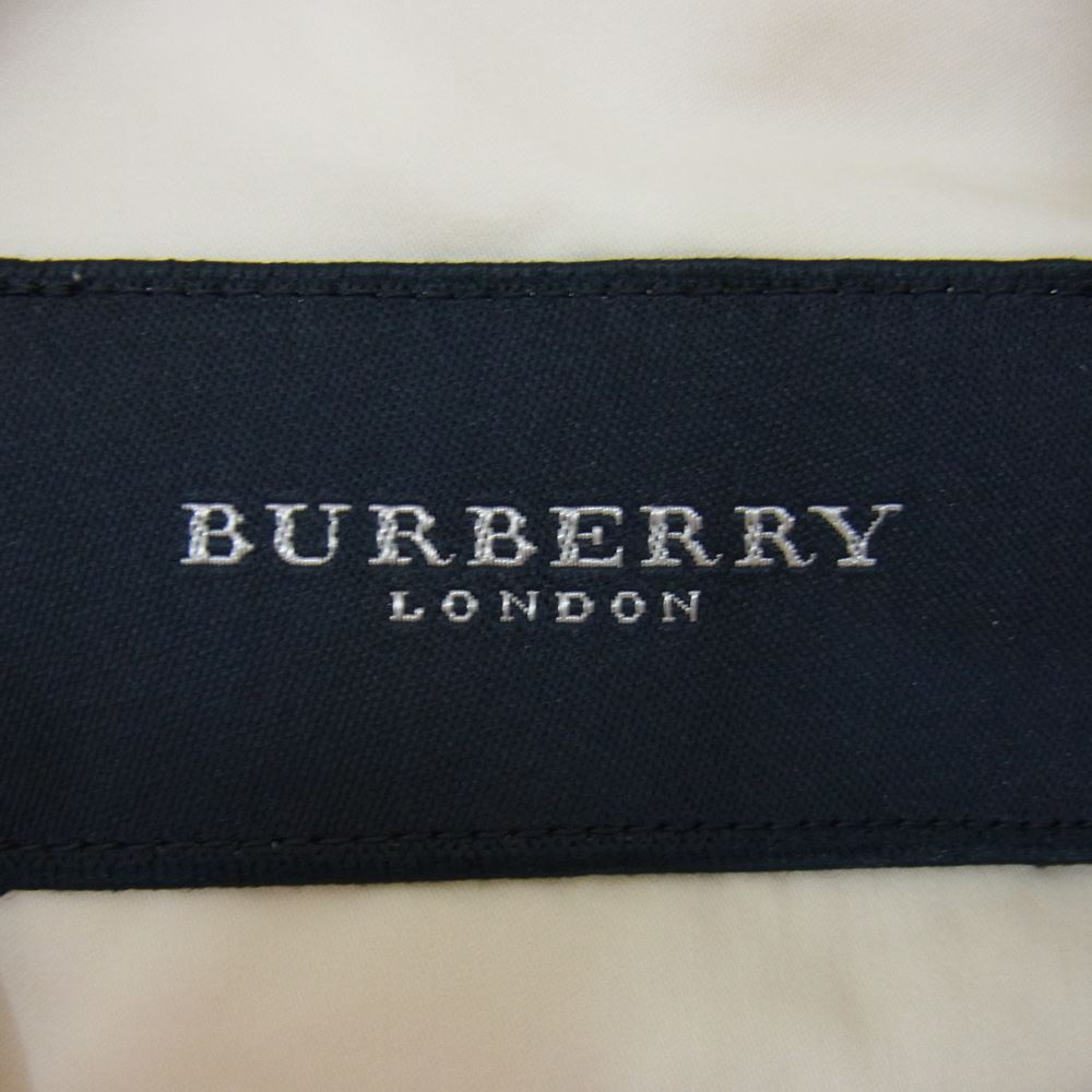 BURBERRY LONDON バーバリー ロンドン BBP66-415-02 スウィングトップ  ジップ ブルゾン ジャケット オフホワイト系 LL【中古】
