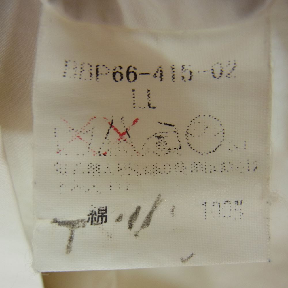 BURBERRY LONDON バーバリー ロンドン BBP66-415-02 スウィングトップ  ジップ ブルゾン ジャケット オフホワイト系 LL【中古】